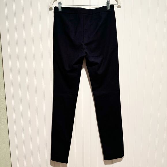 Tory Burch Maude Legging Pants Navy Blue NEW Size 2 - Picture 7 of 8